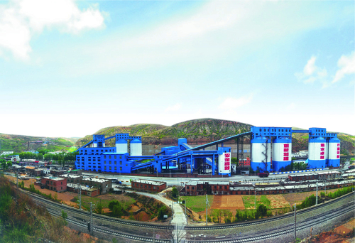 榆家梁煤矿全貌